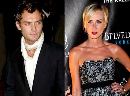 Jude Law, Kimberly Stewart Jude Law, Kimberly Stewart